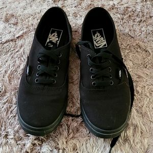Womens black Vans